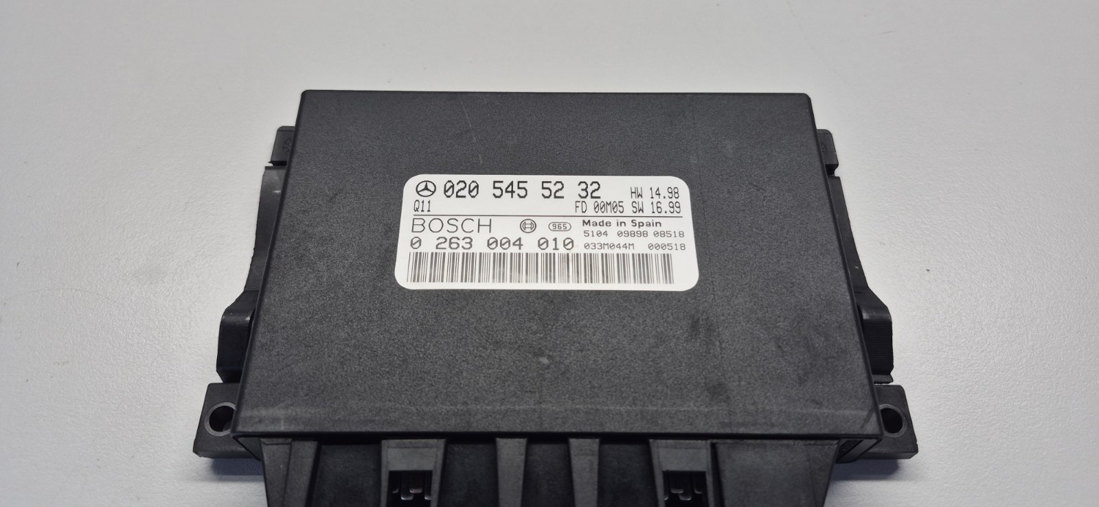 Компютър за автоматична скоростна кутия 5G Mercedes-Benz S-класа W220(1997-2005);CL W215(1998-2005) №А 020 545 52 32/BOSCH № 0 263 004 010 - Image 2