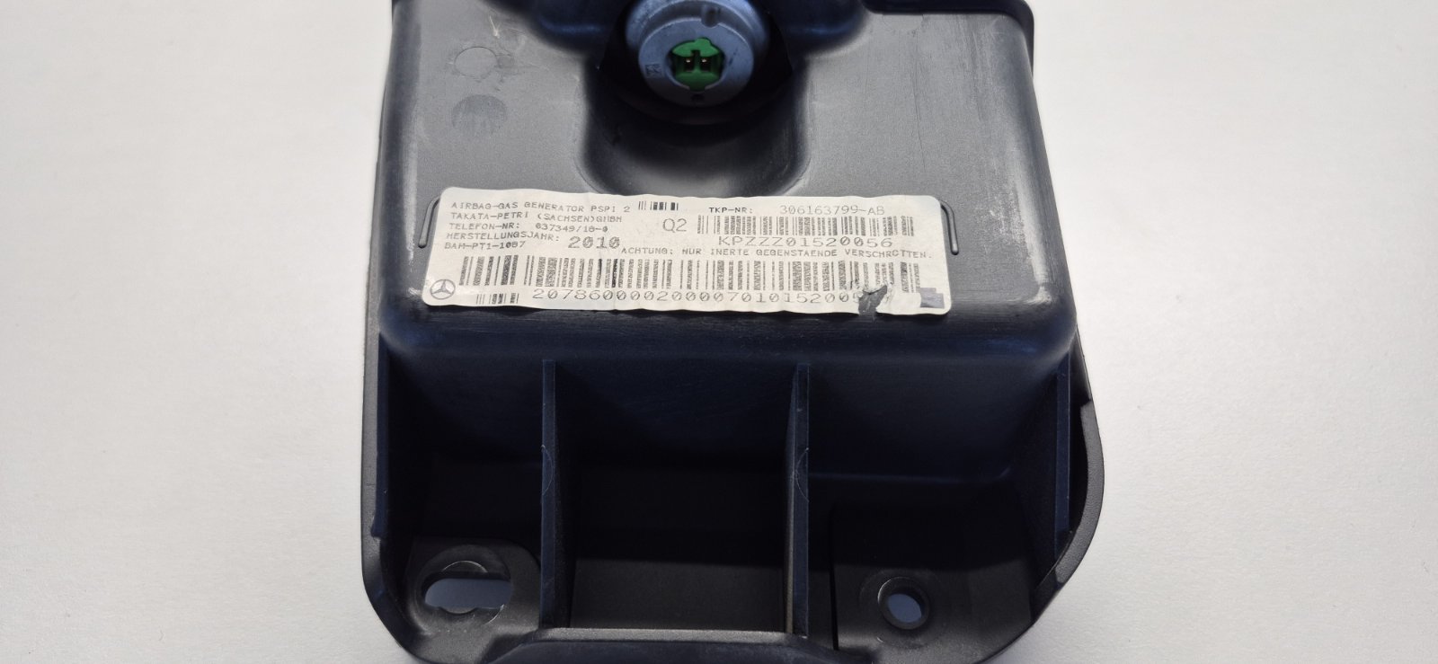 Airbag/Еърбег Mercedes-Benz GLK WX204(2008-2014);E-класа WC207(2009-2014) №А 2078600002 - Image 2
