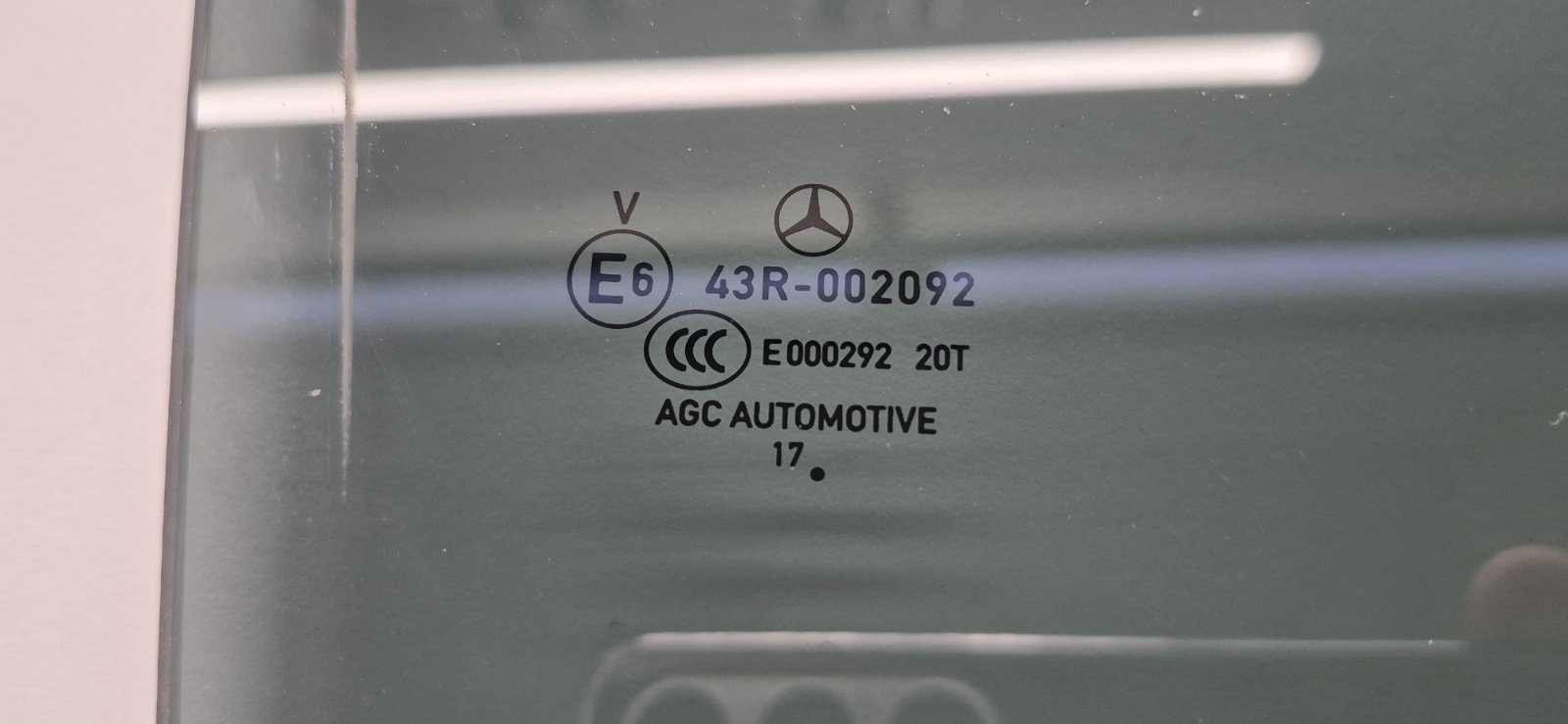 Странично задно дясно стъкло врата Mercedes-Benz E-класа W213(2016-2020) №А 43R 00292/№А 213 735 94 00 - Image 3
