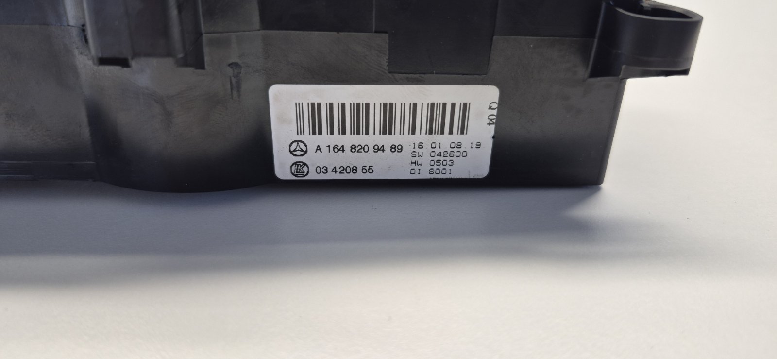 Управление заден климатроник Mercedes-Benz ML W164(2006-2011);R-класа W251(2005-2011);GL WX164(2006-2011) №А 164 820 94 89 - Image 2